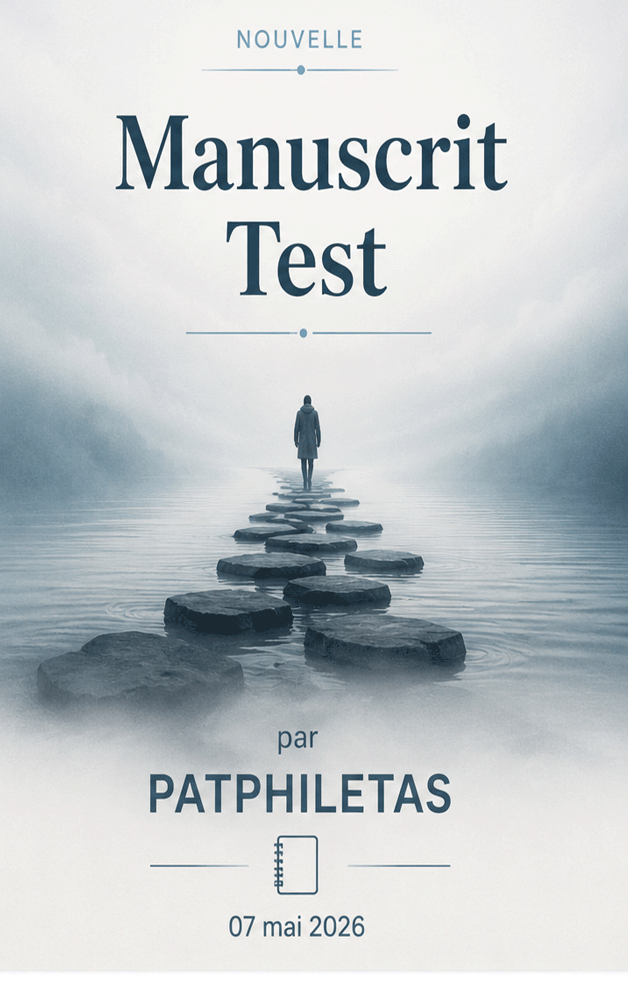 Couverture de Manuscrit Test